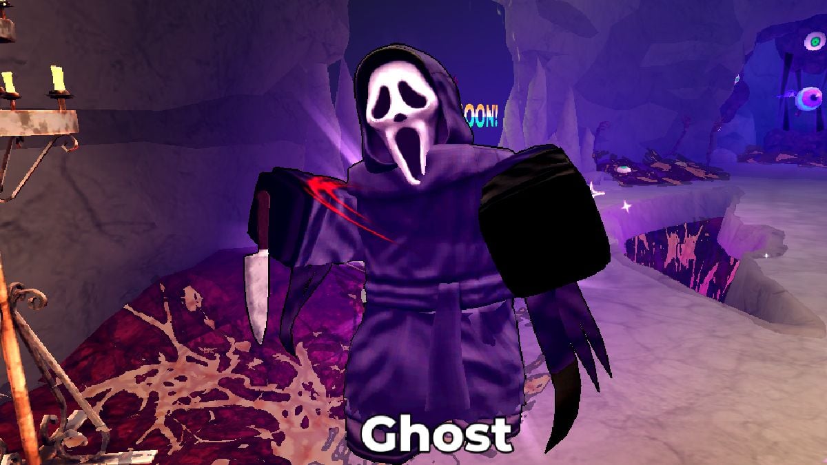 Ghost summon screen in Roblox Horror Tower Defense